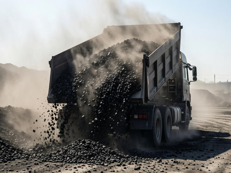 煤炭裝卸產生大量揚塵
